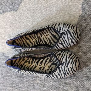 Rothy's Zebra Print, size 5